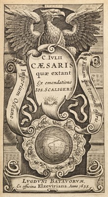 Lot 279 - Caesar (Julius).  C. Julii Caesaris quæ extant ex emendatione Jos. Scaligeri, 1635