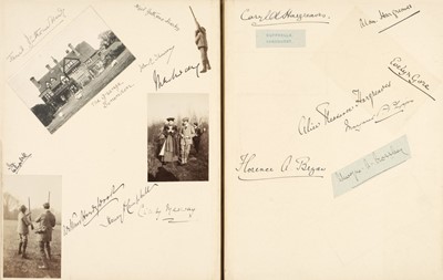 Lot 215 - Meade-Waldo (Ada Coralie, 1861-1939). A photographically illustrated autograph album