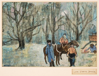 Lot 211 - Lawson (Sonia, 1934-). Russian Winter