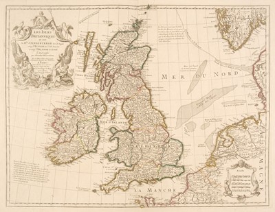 Lot 31 - British Isles. De L'Isle (Guillaume), Les Isles Britanniques ..., Paris, 1702