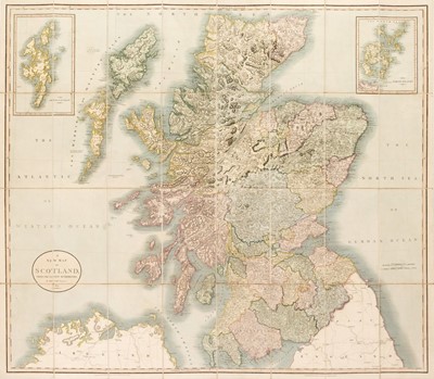 Lot 55 - Scotland. Cary (John), A New Map of Scotland from the Latest Authorities, 1819