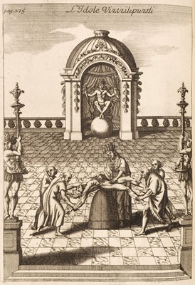 Lot 25 - Solis y Ribadeneyra (Antonio de). Histoire de la Conquete du Mexique, 1691