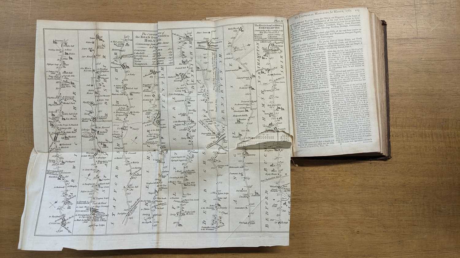 Lot 47 - Maps. Smith (Charles). Smith's New Map of England and Wales and part of Scotland..., 1821