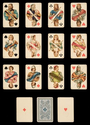 Lot 249 - German playing cards. Luxus Club-Karte Whist Nr.100, B. Dondorf, for D. Voigt, c. 1906, & 5 others