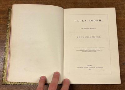 Lot 327 - Binding. Lalla Rookh: An Oriental Romance, by Thomas Moore, 1861