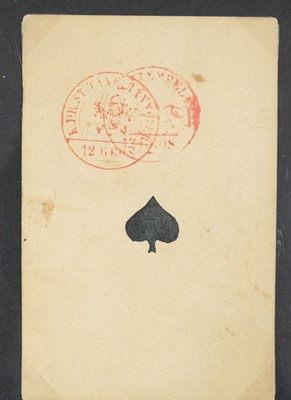 Lot 237 - German playing cards. Carte Mignonne, Düsseldorf: Oscar Lenssen, circa 1860, & 4 others