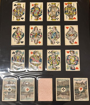 Lot 236 - German playing cards. Berlin pattern, Stralsund: Ludwig v.d. Osten, circa 1850s, & 5 others