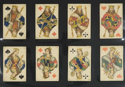 Lot 236 - German playing cards. Berlin pattern, Stralsund: Ludwig v.d. Osten, circa 1850s, & 5 others