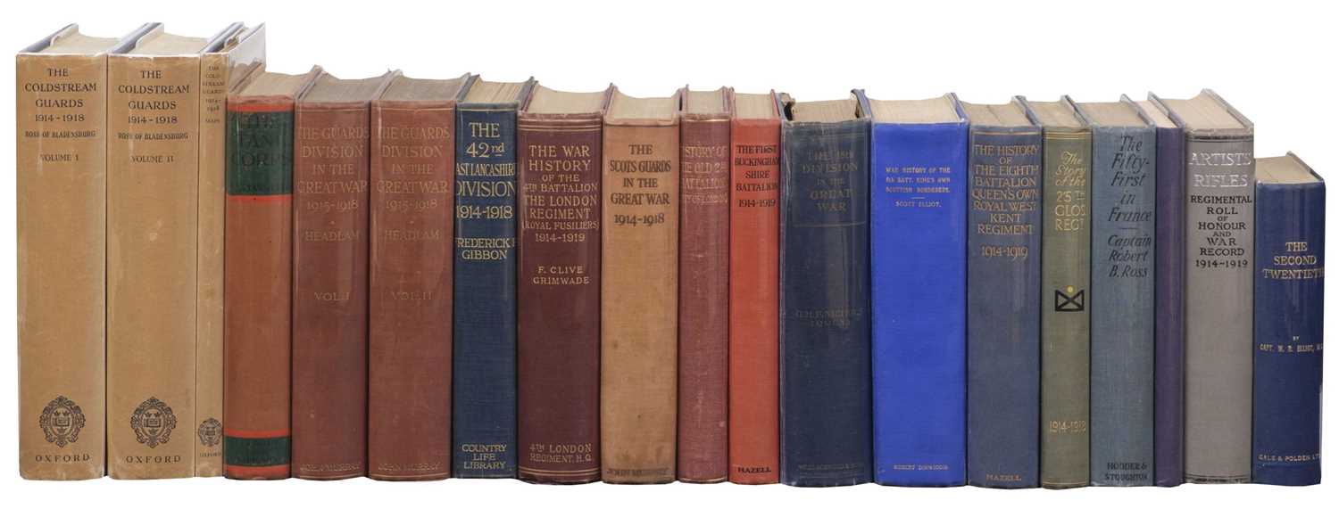 Lot 23 - Ross-of-Bladensburg (Sir John). The Coldstream Guards 1914-1918, 3 volumes, 1928