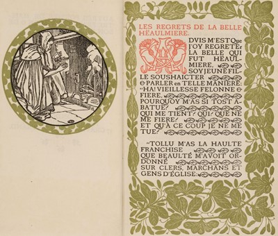 Lot 207 - Eragny Press. Autres Poesies de Maistre Francois Villon & de Son Ecole, 1901