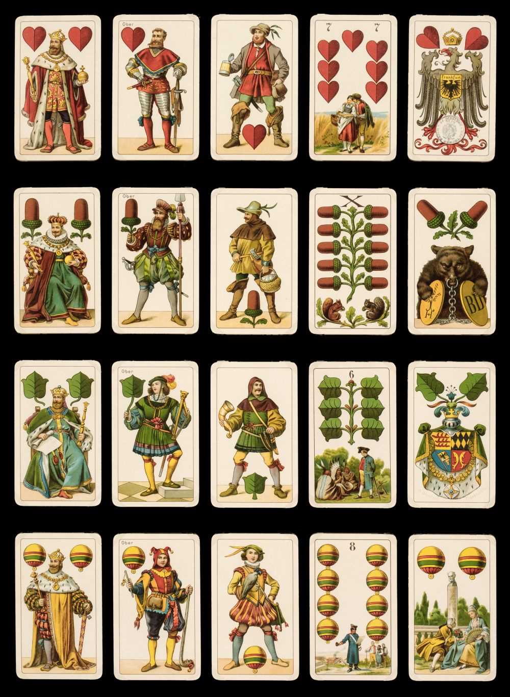 Lot 240 German Playing Cards Deutsche Spielkarte No lot-240-german-playing-cards-deutsche-spielkarte-no
