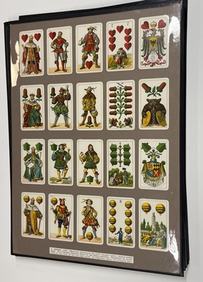 Lot 240 - German playing cards. Deutsche Spielkarte No.303, B. Dondorf, circa 1900, & 15 others