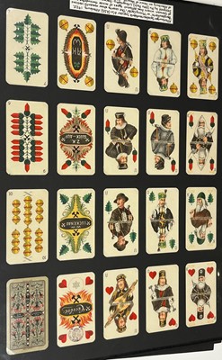 Lot 240 - German playing cards. Deutsche Spielkarte No.303, B. Dondorf, circa 1900, & 15 others