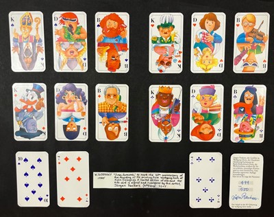 Lot 240 - German playing cards. Deutsche Spielkarte No.303, B. Dondorf, circa 1900, & 15 others