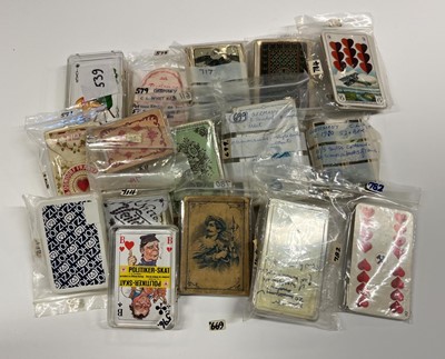 Lot 240 - German playing cards. Deutsche Spielkarte No.303, B. Dondorf, circa 1900, & 15 others