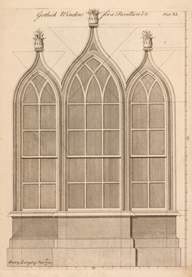 Lot 339 - Langley (Batty and Thomas). Gothic Architecture, 2nd edition, London: John Millan, 1747