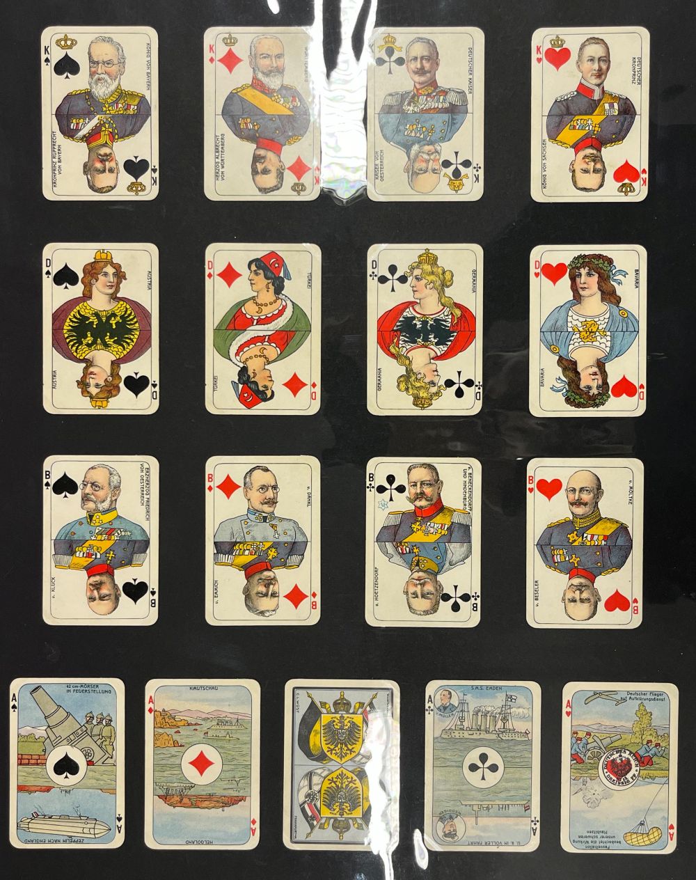 Lot 241 - German playing cards. Deutsche Spielkarten