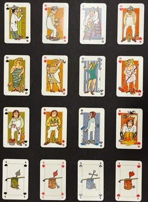 Lot 241 - German playing cards. Deutsche Spielkarten No.301, variant 2, B. Dondorf, circa 1880s, & 23 others