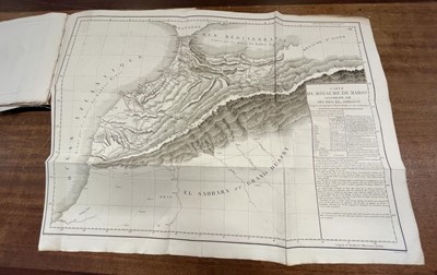 Lot 2 - Bey (Ali). Explication des planches composant L'Atlas, atlas volume only, 1814