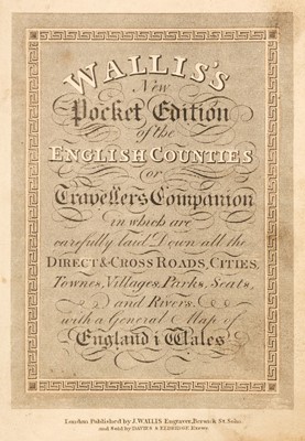 Lot 60 - Wallis (James). Wallis's New Pocket Edition of the English Counties..., 1810