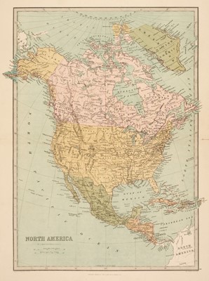 Lot 51 - Philip (George & Son, publishers). Philip's Handy General Atlas of America, 1879