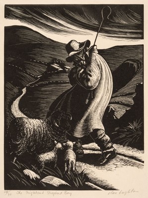 Lot 289 - Leighton (Clare, 1898-1989). The Frightened Shepherd Boy (from Wuthering Heights), circa 1931