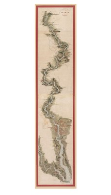 Lot 58 - Tombleson (William). Tombleson's Panoramic Map of the Thames and Medway, [1834]