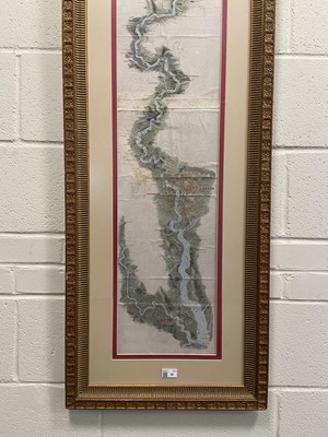 Lot 58 - Tombleson (William). Tombleson's Panoramic Map of the Thames and Medway, [1834]