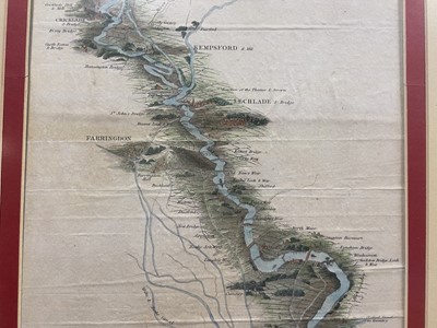 Lot 58 - Tombleson (William). Tombleson's Panoramic Map of the Thames and Medway, [1834]