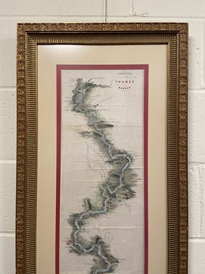 Lot 58 - Tombleson (William). Tombleson's Panoramic Map of the Thames and Medway, [1834]