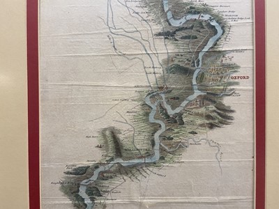 Lot 58 - Tombleson (William). Tombleson's Panoramic Map of the Thames and Medway, [1834]