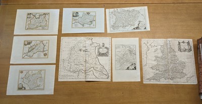 Lot 44 - Maps. A collection of approximately 200 maps, 17th - 19th century