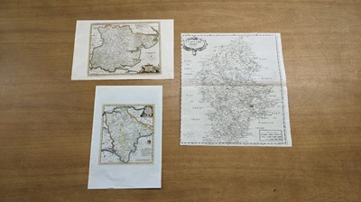 Lot 44 - Maps. A collection of approximately 200 maps, 17th - 19th century