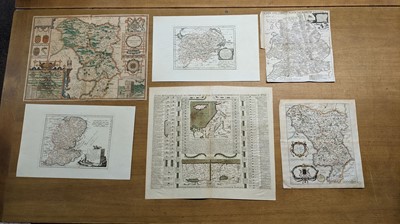 Lot 44 - Maps. A collection of approximately 200 maps, 17th - 19th century