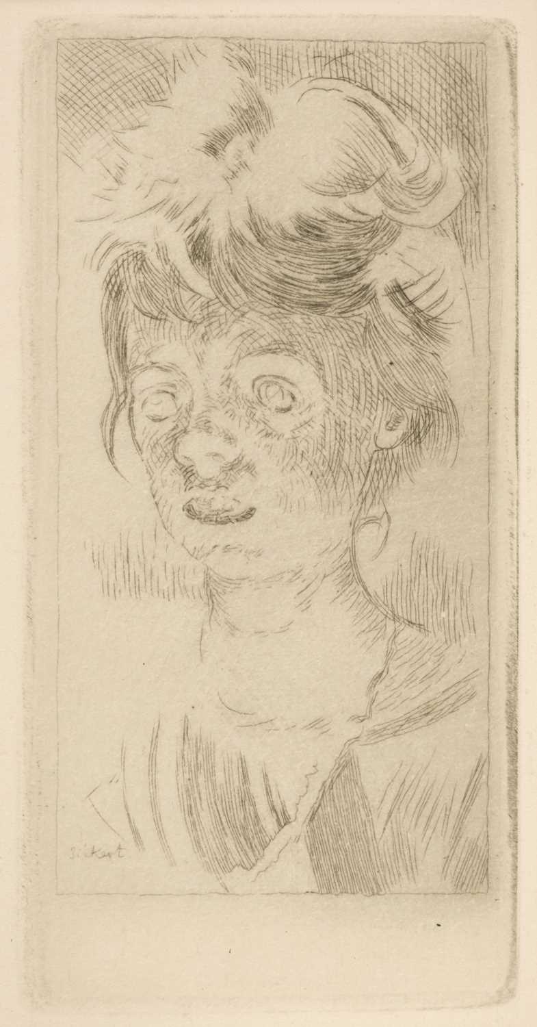 Lot 338 - Sickert (Richard, 1860-1942). Cicely Hey (The Small Plate), circa 1923