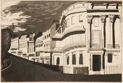 Lot 363 - Piper (John, 1903-1992). Kemp Town [from Brighton Aquatints], 1939