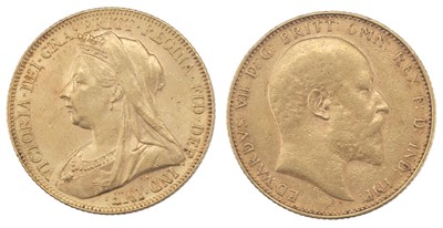 Lot 518 - Victoria (1837-1901). Gold Sovereign, 1901,  Edward VII, gold Sovereign