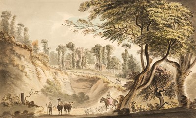 Lot 66 - Sandby (Paul, 1731-1809), After. Rustic scene with countryfolk, circa 1785, watercolour