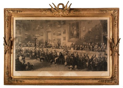 Lot 79 - Duke of Wellington. Greatbach (William),  The Waterloo Banquet at Apsley House, 1846