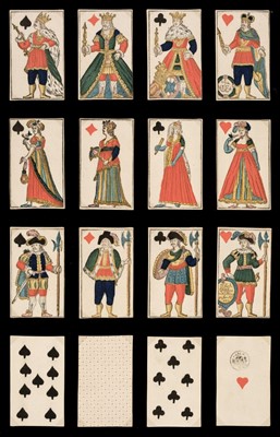 Lot 251 - German playing cards. Non-standard pack, Munich: Joseph Fetscher, circa 1815
