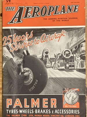 Lot 395 - Aeroplane. Collection of The Aeroplane magazine, 1931-62