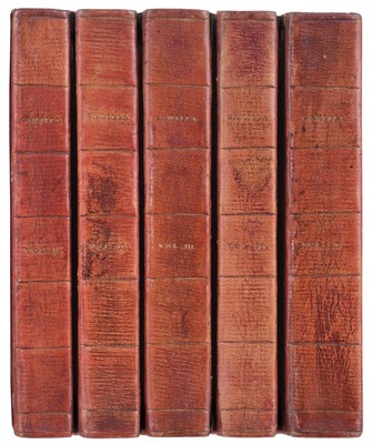 Lot 307 - Burney (Frances, "Fanny"). Camilla, 5 volumes, 1st edition, 1796