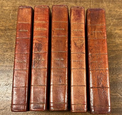 Lot 307 - Burney (Frances, "Fanny"). Camilla, 5 volumes, 1st edition, 1796