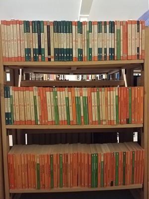 Lot 296 - Penguin Paperbacks. A collection of approximately 350 volumes of Penguin paperbacks