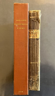 Lot 316 - Shelley (Percy Bysshe). Posthumous Poems, 1st edition, London: John and Henry L. Hunt, 1824