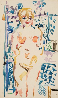 Lot 201 - Sutton (Phillip, 1928-). Standing Nude