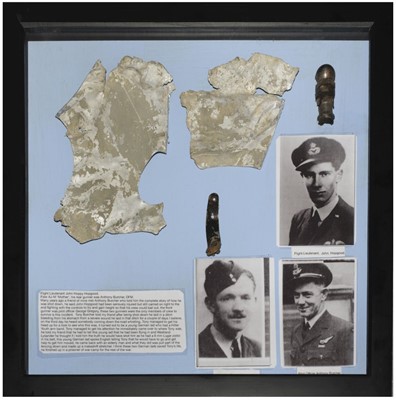 Lot 554 - Dambusters. A collection of relics recovered from Lancaster AJ-M (Mother)