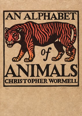 Lot 318 - Wormell (Christopher, 1955-). An Alphabet of Animals, 1990