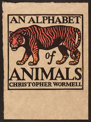Lot 318 - Wormell (Christopher, 1955-). An Alphabet of Animals, 1990