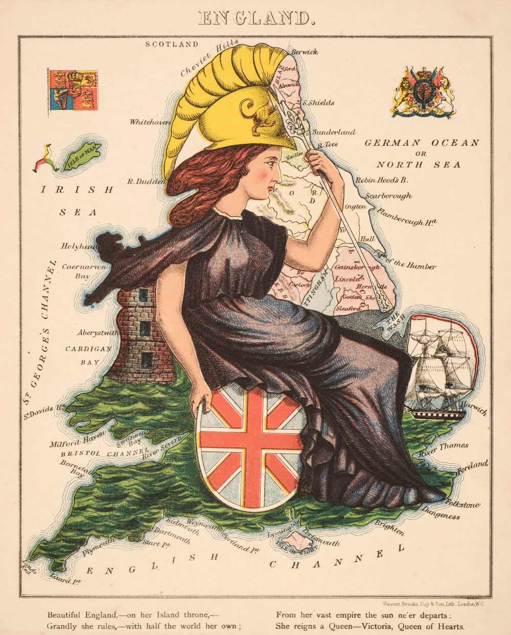 Lot 162 - Harvey (William Henry 'Aleph'). Geographical Fun..., circa 1868